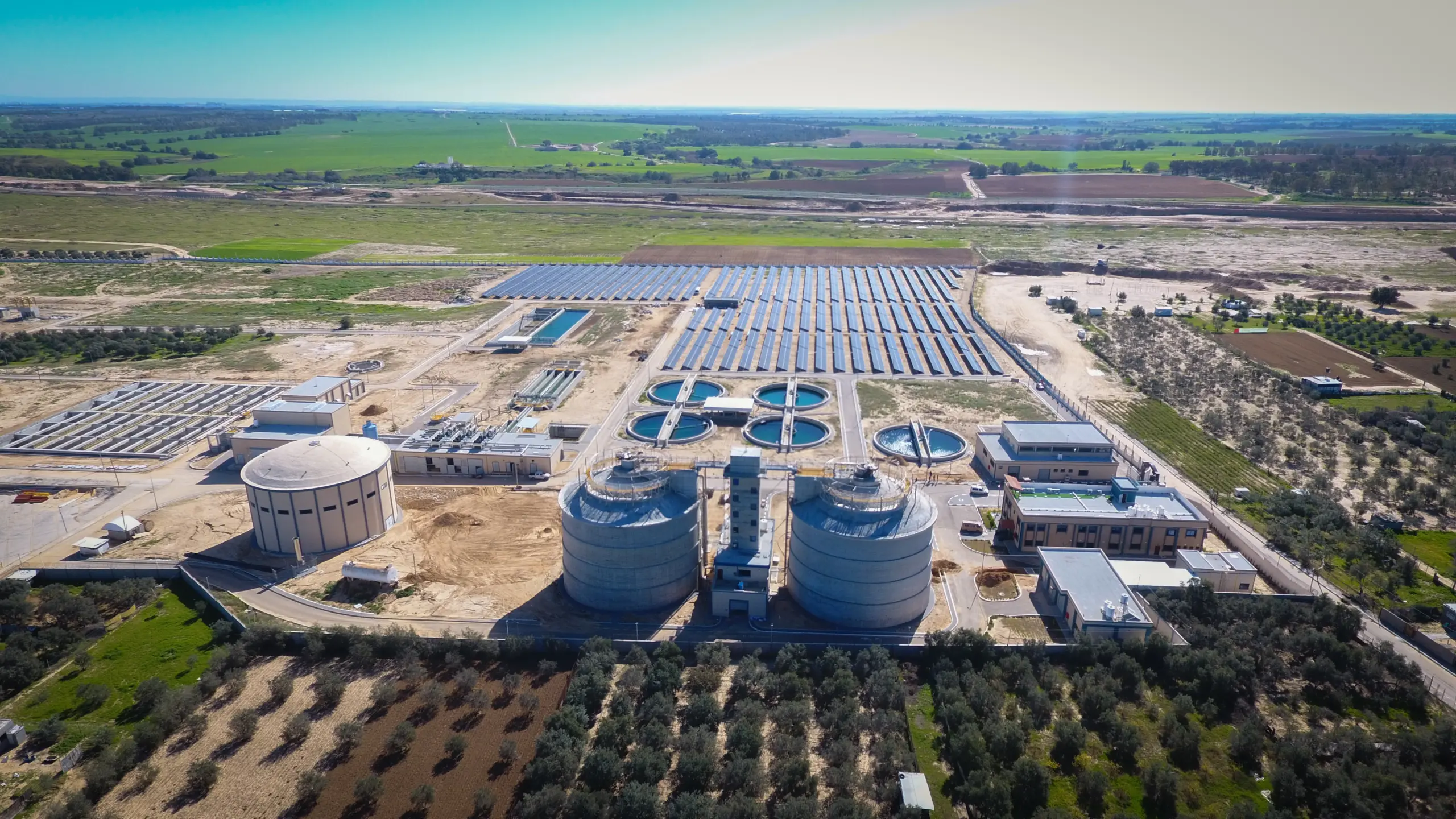 Gaza Central Water and Wastewater Treatment Plants Solar Project